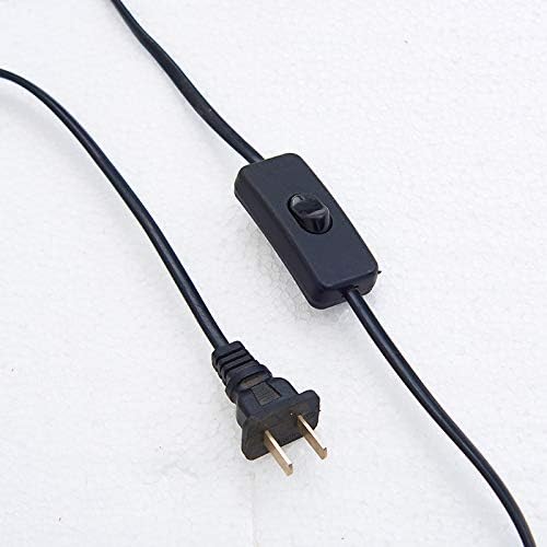 Kiven Metal Pail Wall Sconces 1-Light Plug-in Lighting Minimalist Loft Vintage Wall Lamp for Living Room Bar Loft Bulb Included (Black)