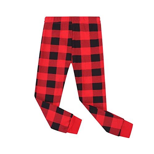 Benaive Christmas Pajamas Set Boys Girls, Holiday Pjs for Boy Cotton Pajama, 2-Piece Children Kids Sleepwear Pants Set (Reindeer, Multicolor, 7) - image 4