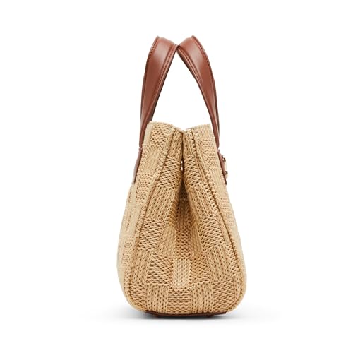 Image of Steve Madden Women's Steve Madden Flores Raffia Mini Tote