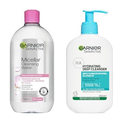 Garnier Micellar Water and Gentle Cleanser Set Cover