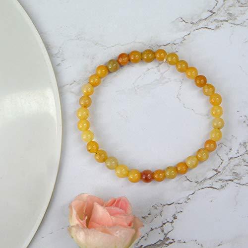 Image of Reiki Crystal Products Natural Crystal Stone Bracelet 6 mm Round Beads for Men & Women | Gemstone Jewellery Bracelet | Reiki Charged | Multiple Stone Variants Available