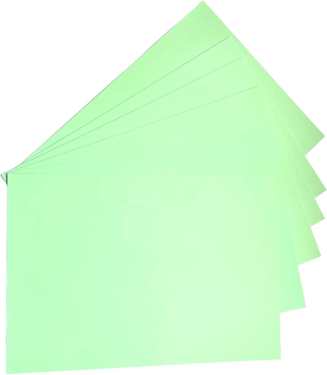 House of Card & Paper A4 220 gsm Coloured Card - Pastel Green (Pack of 100 Sheets)