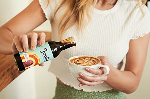 Joolies Organic Medjool Date Syrup | Award Winning, 10.8 Ounce | Made with Fresh California Grown Fruit | Vegan, Gluten-Free, Paleo, No Sugar Added | Low Glycemic Breakfast, Baking & Dessert Topping