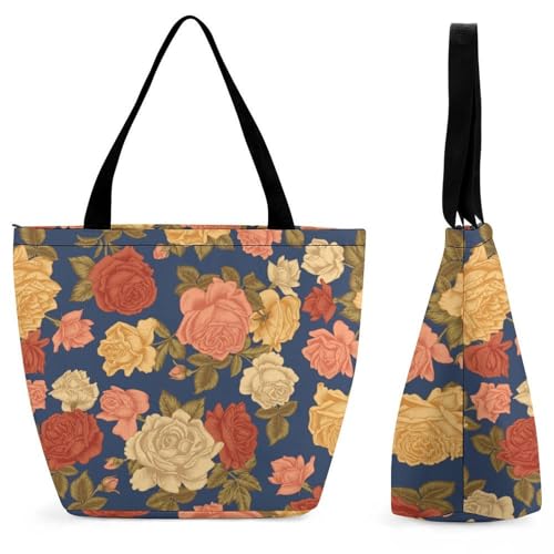 Sac de shopping rose vintage pour vos week-ends et voyages