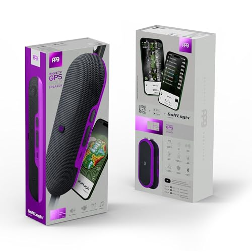 Pin Point Golf GPS with Speaker, 40K+ Courses, IPX7 Waterproof, Purple by PPG Pin Point Golf - Used condition - Image 4