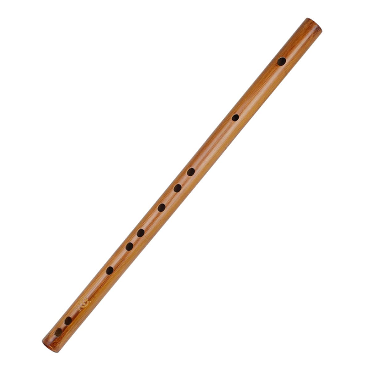 INOOMP Vertikale Kleine Holzflöte aus Braunem Holz mit Spiegelpolitur und Kleinem Volumen Inkl Weichem Lint Aufbewahrungsbeutel für Musikinstrumente im Freien