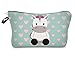 Modische Kulturtasche Kosmetikbeutel Schminktasche Make-Up Bag Kulturbeutel Wasserabweisend Originelle Print-Motive für Reisen, Urlaub und Alltag (Baby Einhorn)