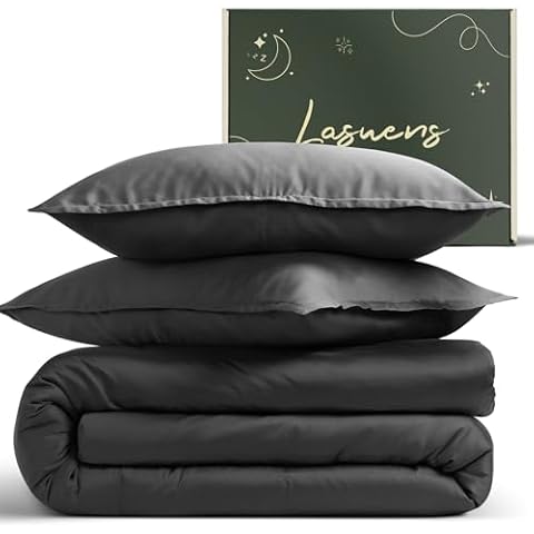 King Lightweight + Cooling Lyocell Duvet Cover Set Cover