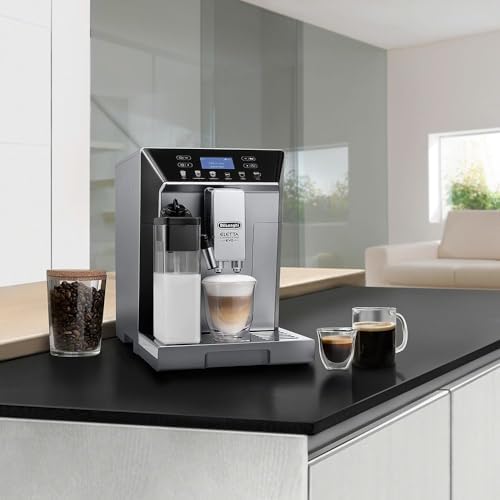 De'Longhi Delonghi ECAM46860B Eletta Evo Fully Automatic Espresso Cappuccino Coffee Maker with One Touch LatteCrema System, Large - Thumbnail 2