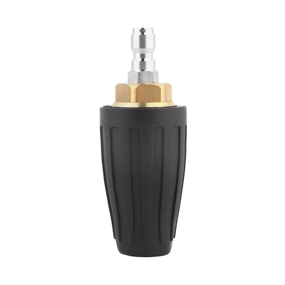 1/4inch Connection Adjustable Nozzle, High Pressure Rotating Nozzle Attachment for Sidewalk Cleaning 1piece(045)
