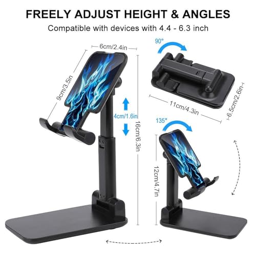 Support de téléphone portable réglable pour éviter les douleurs