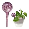 Relaxdays Bewateringsbal set van 2, gedoseerde planten irrigatie bloemen, gieter hulp kantoor, vakantie, Ø 6 cm, glas…