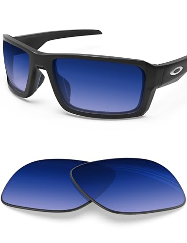 Image of BLAZERBUCK Anti-salt Polarized Replacement Lenses for Oakley Double Edge OO9380 Sunglass