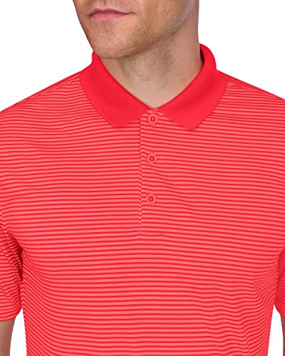 Three Sixty Six Quick Dry Golf Shirts for Men - Moisture Wicking Short-Sleeve Casual Polo Shirt