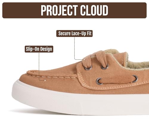 Image of Project Cloud Canvas Sneakers for Women - Memory Foam Slip On Shoes Women Footwear - Lightweight and Non Slip Fashion Sneakers (Seasalt)