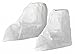 Kimberly-Clark Kleenguard A20 White Universal Disposable General Boot Cover - SMS Fabric Upper - Elastic Opening - 36880 [PRICE is per EACH]