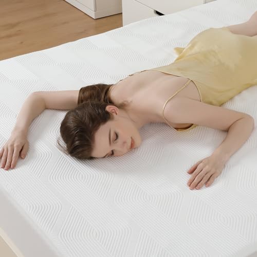 image for CAROMIO Heated Mattress Pad Twin Size, 5 Heat Settings Electric Mattre