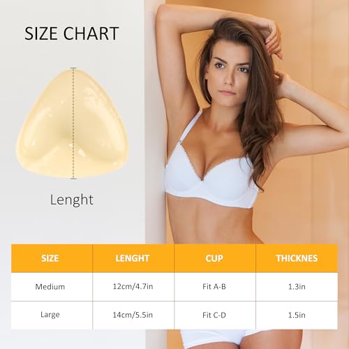 Sticky Bra Push Up, Ultra Push up Sticky Bra Inserts, Double Sided Adhesive Bra Inserts, Cakes Sticky Bra – Fits Bikinis4