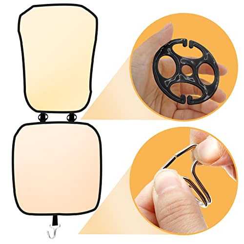 Moicstiy XLEI2211150002 24Pcs Car Seat Cover Plum Plate Metal Hooks thumb #5