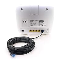 1aTTack.de 660288 Cat6 Cat.6 Kabel Cat Netzwerkkabel 0,5m - Patchkabel Slim Kabel (Kleiner Durchmesser - sehr flexibel) 1000 Mbit/s - 10 Stück - schwarz – Ansicht 5