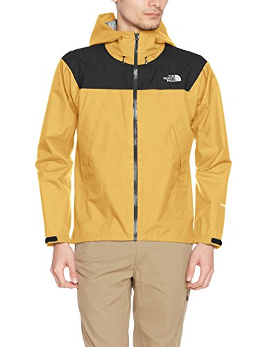 [ザノースフェイス] ジャケット クライムライトジャケット メンズ NP11503 ゴールデンロッド×ブラック 日本 S-(日本サイズS相当)