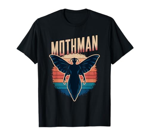 Moth Man Meme Cryptid Creature Monster Retro The Mothman T-Shirt