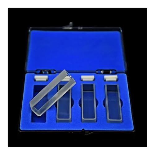 Cuvette en verre d'absorption supérieure de 10 mm façonnée par technologie de frittage