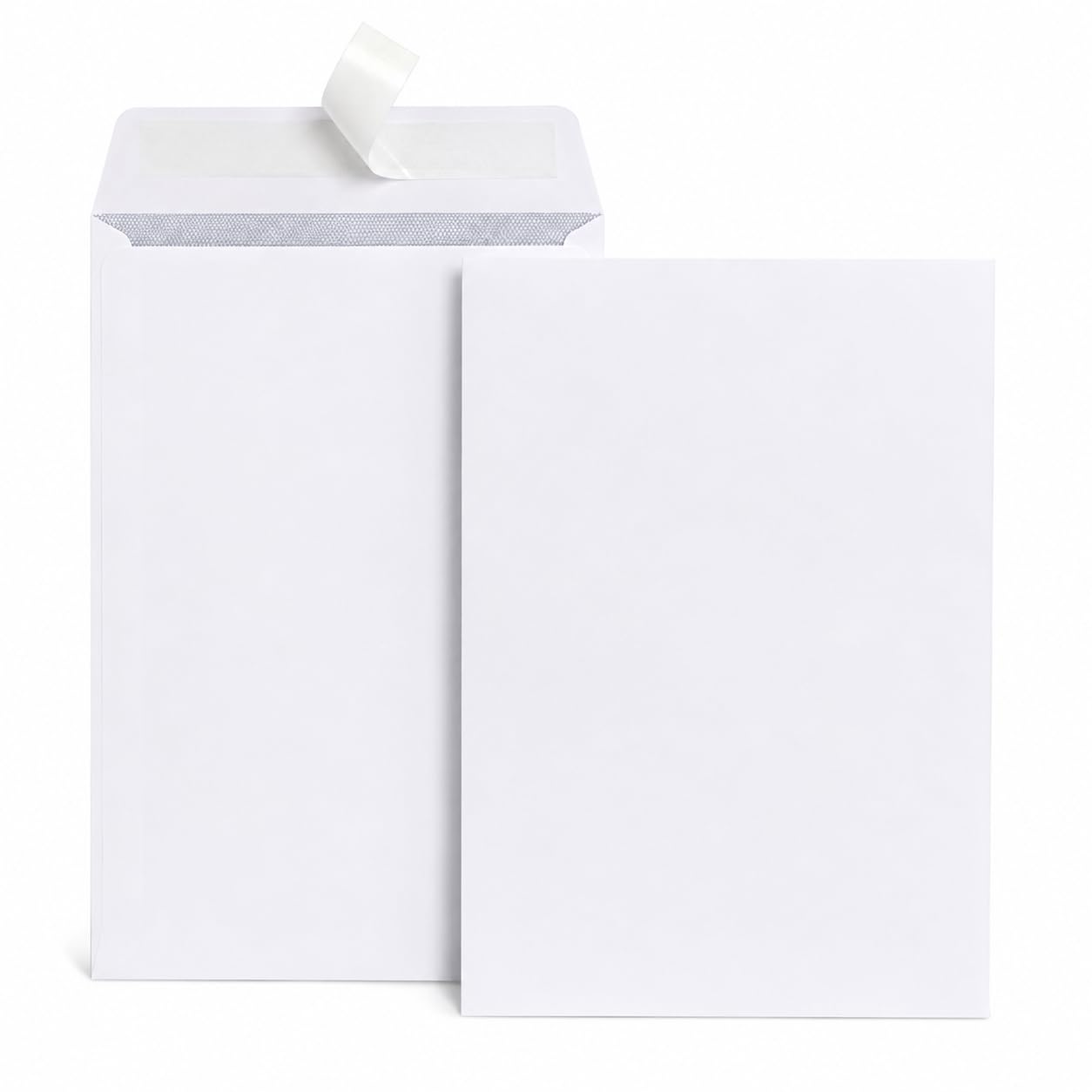 C5 White Peel & Seal Envelopes | 229 x 162mm | Strong 120GSM Wallet Mailing Envelopes | Self-Adhesive Peel & Seal | Fits A5 Documents & Folded A4 Paper | Office & Business Use
