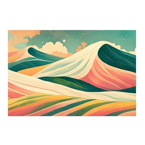 Poster GAEKKO Joie naturelle de la vie 50 x 50 cm pour inspirer votre intérieur