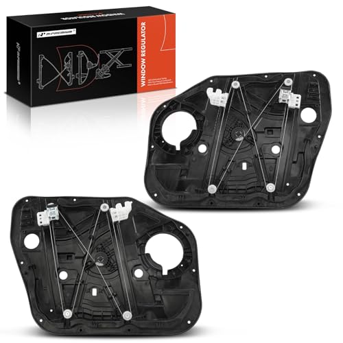 A-Premium Front Driver and Passenger Side Electric Power Window Regulator with Motor Compatible with Hyundai Tucson 2016-2022