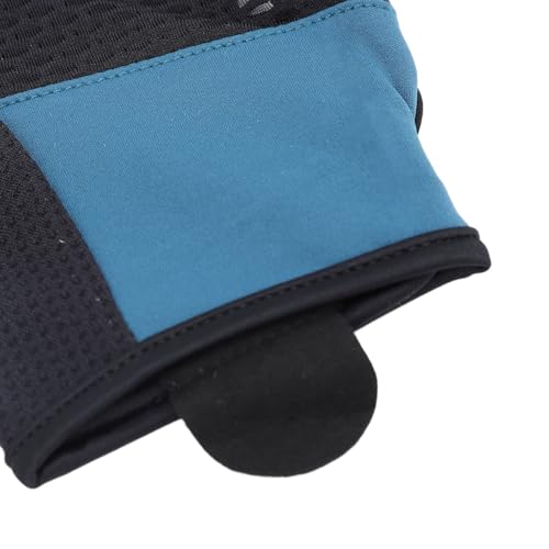 Luvas de Bicicleta Com Absorção de Choque, Luvas de Ciclismo Respiráveis ​​de Malha de Meio Dedo par