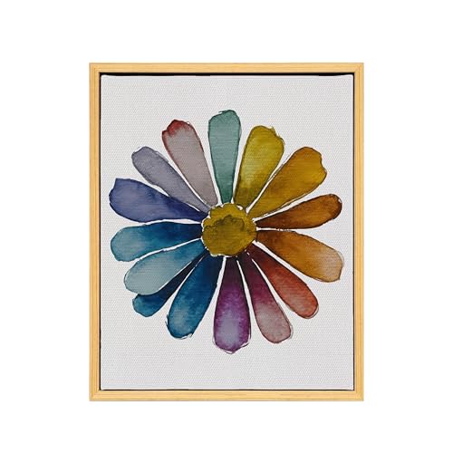 Image of 8x10 Canvas Floater Frame for 0.6-0.9 inch Deep Painting,Light Brown