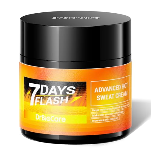 DrBioCare Advanced Hot Sweat Cream Natural Sweat Enhancer Cream for Men and Women 1 Bottle