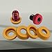 2pcs Billiard Cue Tail Rubber Pool Cue Block End Billiard Pool Cue Bottom Tail Stick Protector Accessorys