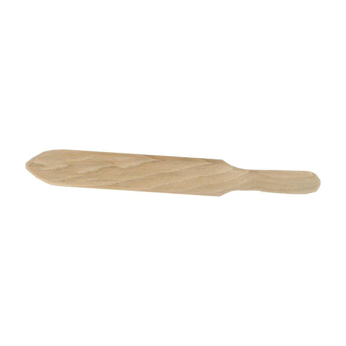Fackelmann 2355850 35 cm drewniana szpatułka do naleśników, szpatułka drewniana, szpatułka kuchenna, szpatułka do żywności, przybory kuchenne, drewno, 35 cm
