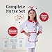 Dress Up America Nurse Costume For Girls - Cute Halloween Nurse Costume Set for Kids