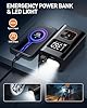 KIAIR Tire Inflator Portable Air Compressor - Fast Cordless Air Pump for Car Tires, 150 PSI Electric Bike Tire Pump with LED Light and Digital Pressure Gauge for Motorcycle, Auto, Ball, Bicycle #5