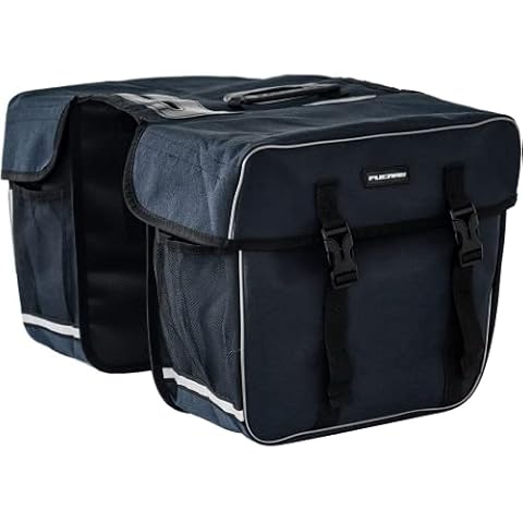 Fucare Electric Bike Pannier Bag, Bike Panniers with Carrying Handle, Bicycle Rear Rack Bag for Gemini/Libra/Scorpio/Taurus E-Bike Cover