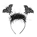 Produktbild Widmann Fledermaus Haarreif für Kinder, Unisex, mehrfarbig, 9807B