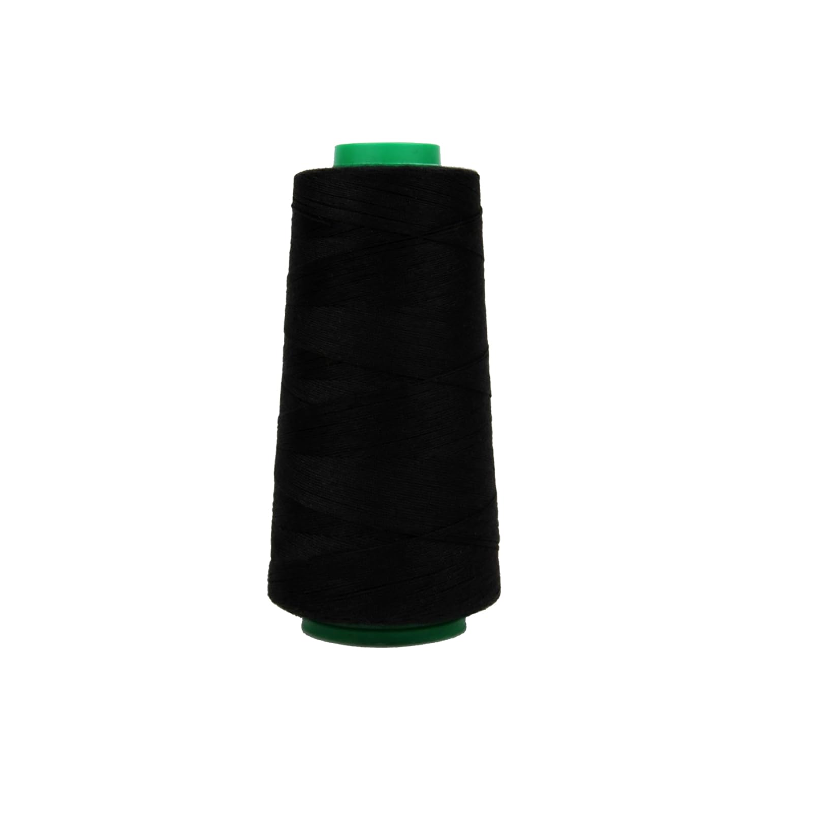 1 Spool Polyester Thread, Black Polyester Sewing Thread for Hand and Machine Sewing 3000 Yards