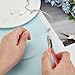 BENECREAT 3.28 Feet 999 Sterling Silver Flat Wire 1.5mm Wide Bezel Strip Wire with Storage Box for Bracelet Necklace Jewelry Making