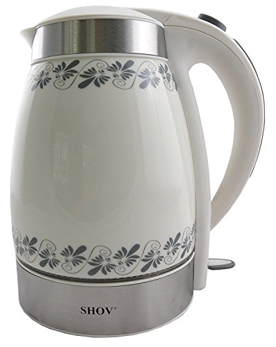 Preisvergleich Produktbild Keramik Design Wasserkocher mit LED Beleuchtung