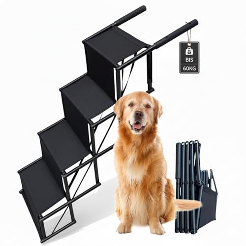 CANISPHERE Hundetreppe Auto Klappbar - Faltbare Einstiegshilfe...