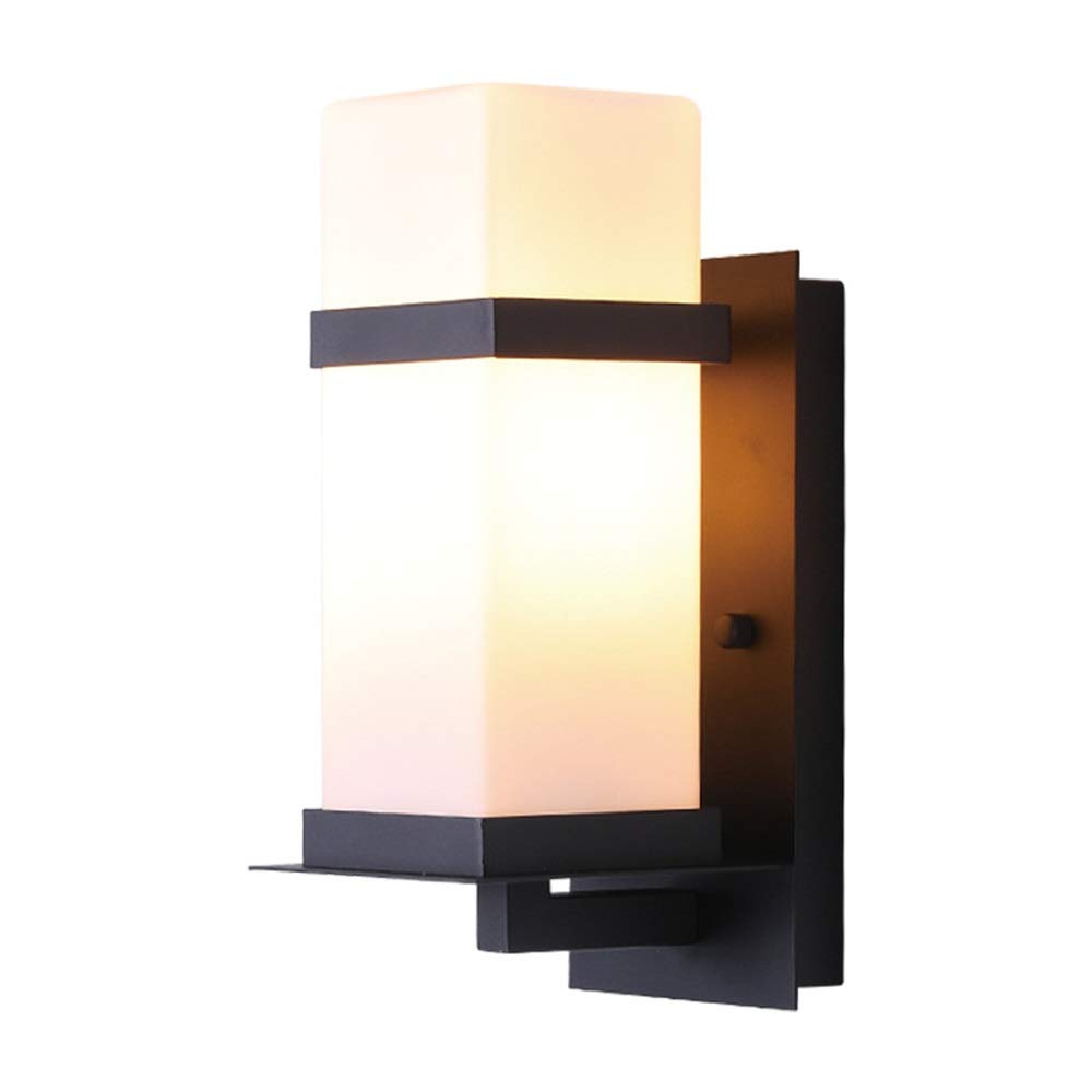 VDOQTLJT European wall light Modern Security Wall Light Outdoor Waterproof Rustproof Lamp Aluminum Metal Lantern V-intage Decoration Outside E27 External Sconce Compatible with Corridor Villa Pa