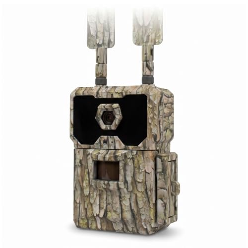 WiseEye DC-2 Cellular Trail Camera WiseEye Camo MultiCarrier 4G LTE on AT&T Verizon & T-Mobile 32MP Photo 5-Min HD Video on Demand Built-in GPS Internal Storage Deer Hunting Cam