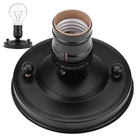 Zerodis Vintage Ceiling Light Socket Fixture Cover