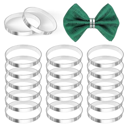 Set di 20 portatovaglioli rotondi in argento, per casa, ristoranti, bar e matrimoni, feste a tema Set di 20 portatovaglioli rotondi in argento, per casa, ristoranti, bar e matrimoni, feste a tema