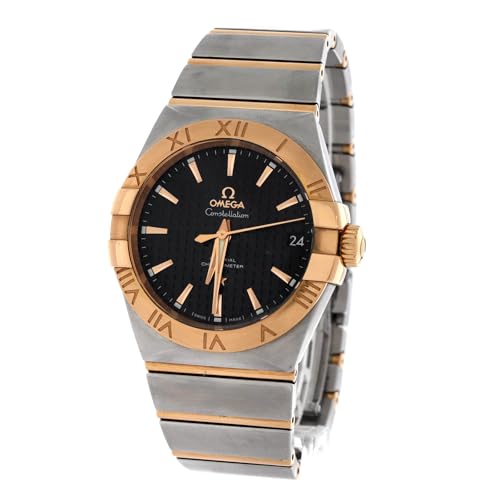 Pre-Loved Constellation Co-Axial Chronometer Automatic Watch Stainless Steel with Rose Gold 38, Metallic3