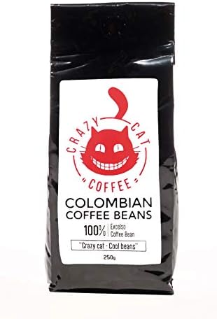 Crazy Cat Colombian Coffee Beans