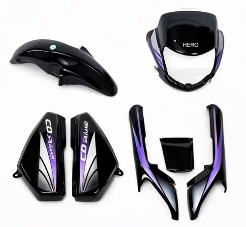 GS Auto House Body Fiber Kit Compatible with Hero HF Deluxe - Full